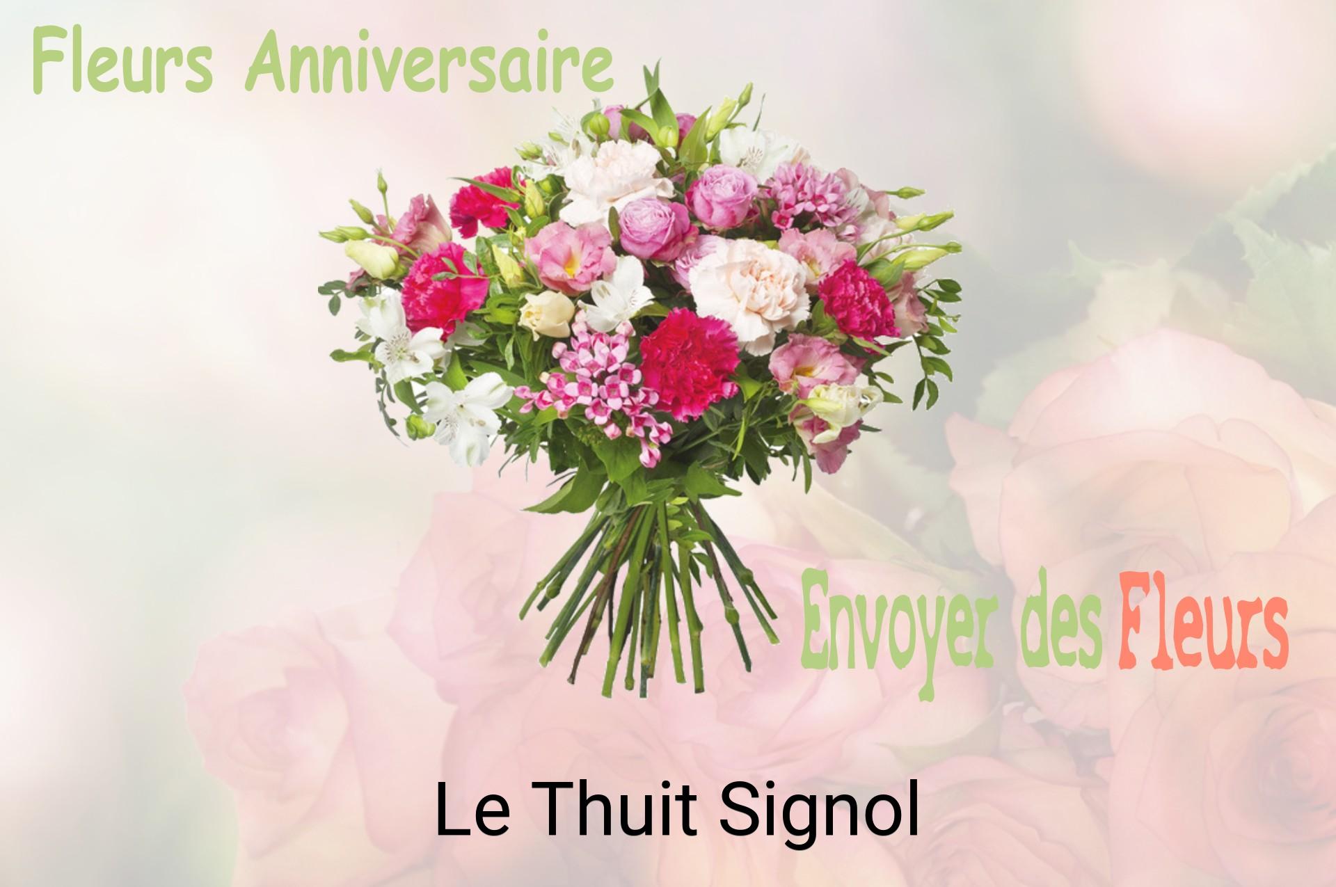 Bouquet de fleurs d’anniversaire livré à Le Thuit-Signol