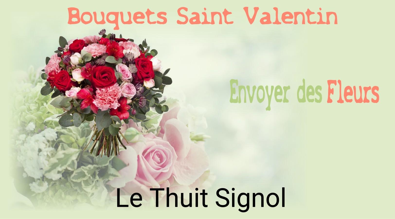 Roses de Saint-Valentin livrées à Le Thuit-Signol